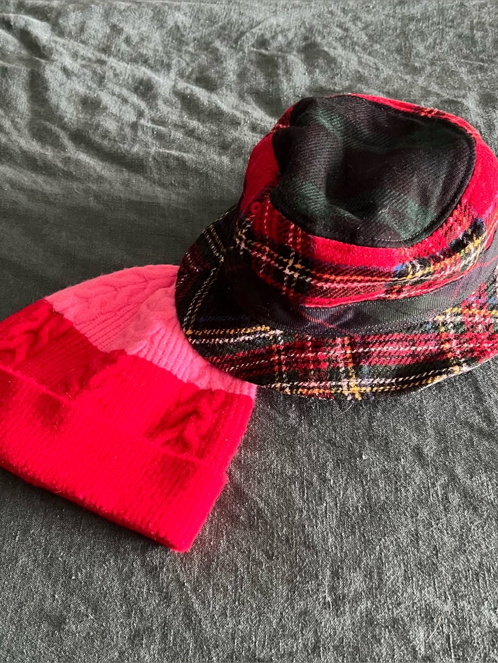 Two winter hats